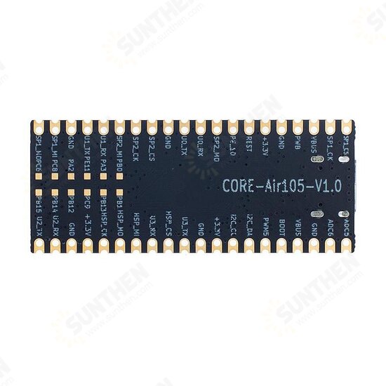 Air105 204Mhz 640kb RAM+4MB Falsh Development Board MCU USB 2.0 Full Speed with 30W Camera Compatible STM32 for Arduino