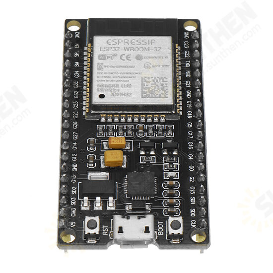 ESP-32S CH9102X QFN28 ESP32 Development Board Wireless WiFi + Bluetooth 2 in 1 Dual-core CPU Low Power Consumption ESP-32 Control Board