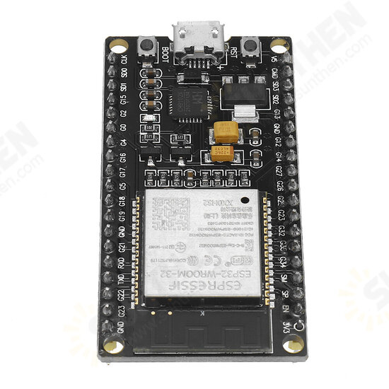 ESP-32S CH9102X QFN28 ESP32 Development Board Wireless WiFi + Bluetooth 2 in 1 Dual-core CPU Low Power Consumption ESP-32 Control Board