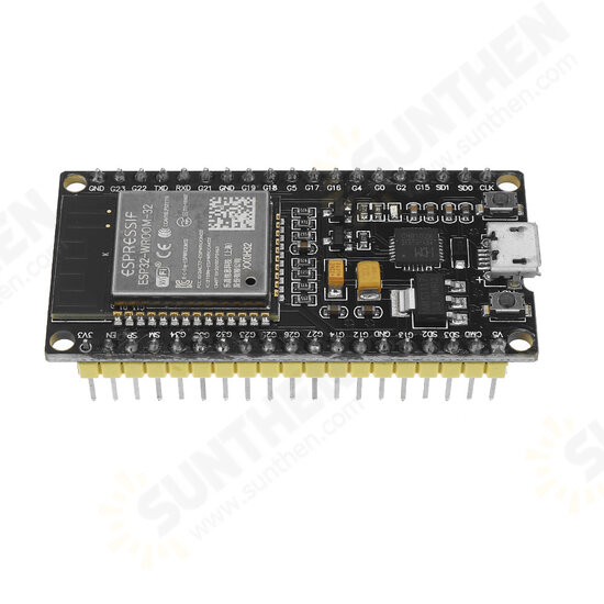 ESP-32S CH9102X QFN28 ESP32 Development Board Wireless WiFi + Bluetooth 2 in 1 Dual-core CPU Low Power Consumption ESP-32 Control Board