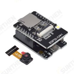 ESP32 CAM Development Board with OV2640 Camera Module Receiver WIFI+Digital Bluetooth Module Kit ESP32 CAM Development Board with OV2640 Camera Module Receiver WIFI+Digital Bluetooth Module Kit