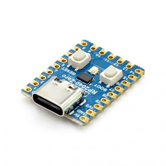 For Raspberry PI RP2040-Zero Microcontroller Development Board PICO Motherboard Dual Core Processor Mini Microcontroller