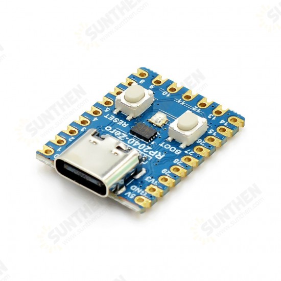 For Raspberry PI RP2040-Zero Microcontroller Development Board PICO Motherboard Dual Core Processor Mini Microcontroller