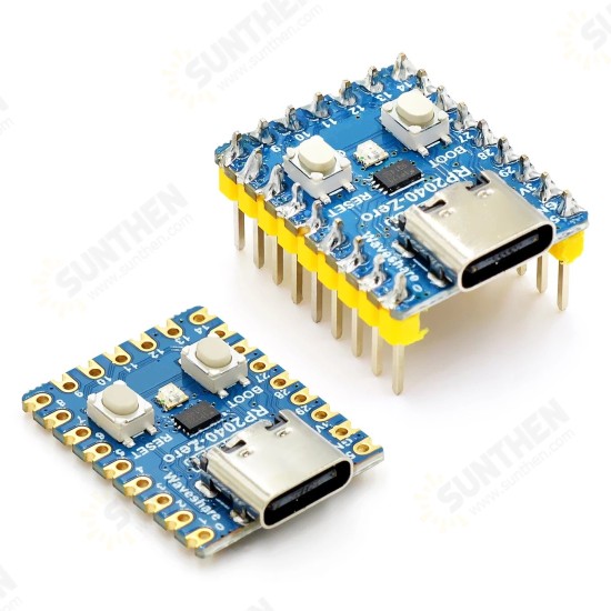 For Raspberry PI RP2040-Zero Microcontroller Development Board PICO Motherboard Dual Core Processor Mini Microcontroller