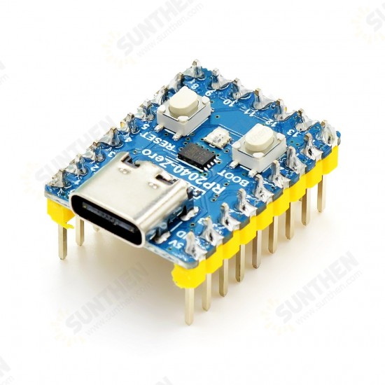 For Raspberry PI RP2040-Zero Microcontroller Development Board PICO Motherboard Dual Core Processor Mini Microcontroller