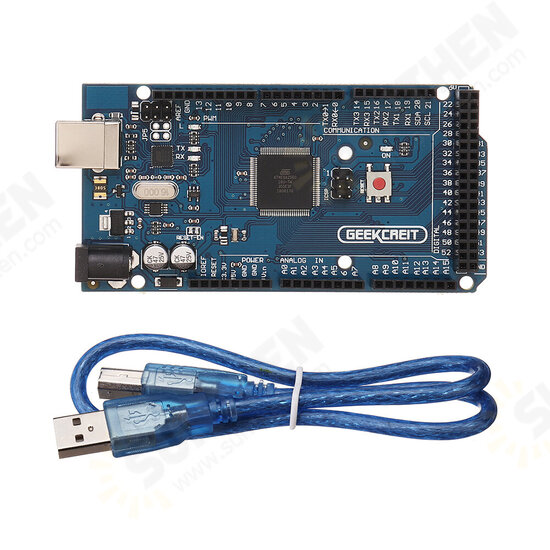 MEGA 2560 R3 ATmega2560 MEGA2560 Development Board With USB Cable for Arduino - products that work with official Arduino boards