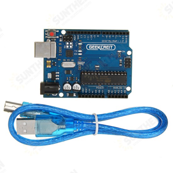 UNO R3 ATmega16U2 AVR USB Development Main Board for Arduino - products that work with official Arduino boards