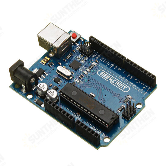 UNO R3 ATmega16U2 AVR USB Development Main Board for Arduino - products that work with official Arduino boards