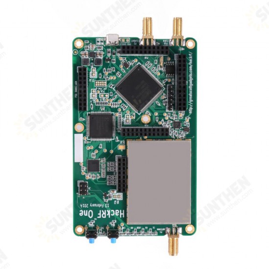 One 1MHz-6GHz Radio Platform Development Board Software-Defined RTL SDR Demoboard Kit Dongle Receiver Ham Radio with Acrylic Board