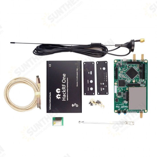 One 1MHz-6GHz Radio Platform Development Board Software-Defined RTL SDR Demoboard Kit Dongle Receiver Ham Radio Aluminum Shell