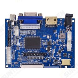 LCD Display TTL LVDS Controller Board HDMI VGA 2AV 50PIN for AT070TN90 92 94 Support Automatically VS-TY2662-V1 with 5-key Keyboard LCD Display TTL LVDS Controller Board HDMI VGA 2AV 50PIN for AT070TN90 92 94 Support Automatically VS-TY2662-V1 with 5-key Keyboard