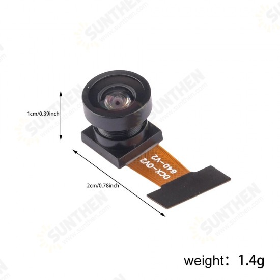 OV2640 21MM 66°/120° Wide-angle Lens Camera Module 2MP DVP Interface ESP32 Module for ESP32-CAM Development Board