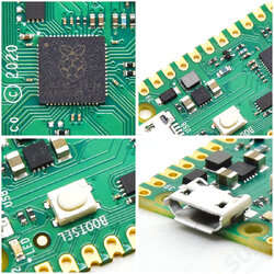 Motherboard Raspberry Pi Pico Microcontroller Development Board DIY Expansion Breadboard Kit Motherboard Raspberry Pi Pico Microcontroller Development Board DIY Expansion Breadboard Kit