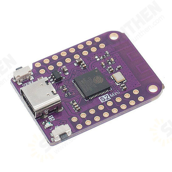 S2 Mini V1.0.0 WIFI IOT Board based ESP32-S2FN4R2 ESP32-S2 4MB FLASH 2MB PSRAM MicroPython Ardino Compatible Development Board