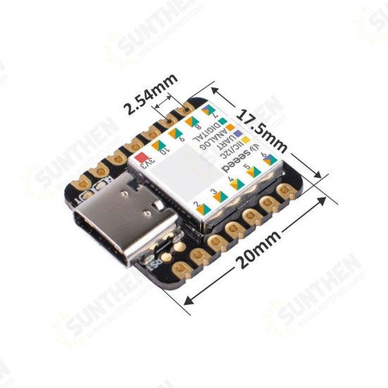 Microcontroller SAMD21 Cortex M0+ Compatible with Arduino IDE Development Board