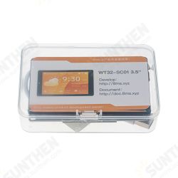WT32-SC01 ESP32 Development Board with 3.5inch 320X480 Capacitive Multi-Touch LCD Screen Built-In bluetooth WIFI WT32-SC01 ESP32 Development Board with 3.5inch 320X480 Capacitive Multi-Touch LCD Screen Built-In bluetooth WIFI