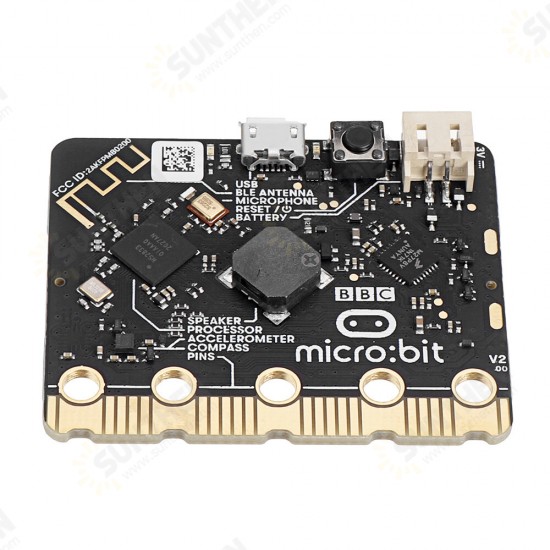 micro:bit V2.2 Upgraded Processor Built-In Speaker And Microphone Touch Sensitive Microphone and LED indicator