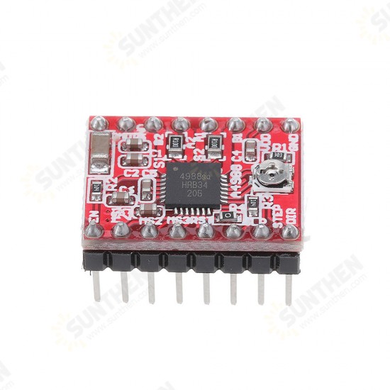 10pcs A4988 Driver Module Stepper Motor Driver Board with Heatsink