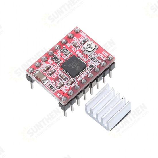 10pcs A4988 Driver Module Stepper Motor Driver Board with Heatsink