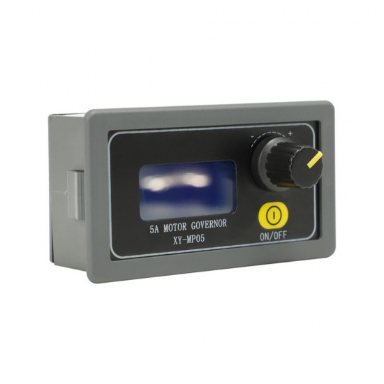 5A 150W DC Motor Speed Controller PWM Adjustable Speed Regulator LED Lighting Dimming Slow Start Slow Stop Encoder