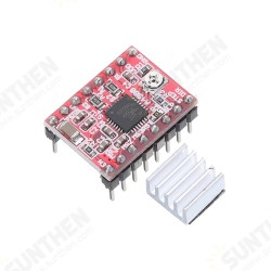 5pcs A4988 Driver Module Stepper Motor Driver Board with Heatsink 5pcs A4988 Driver Module Stepper Motor Driver Board with Heatsink
