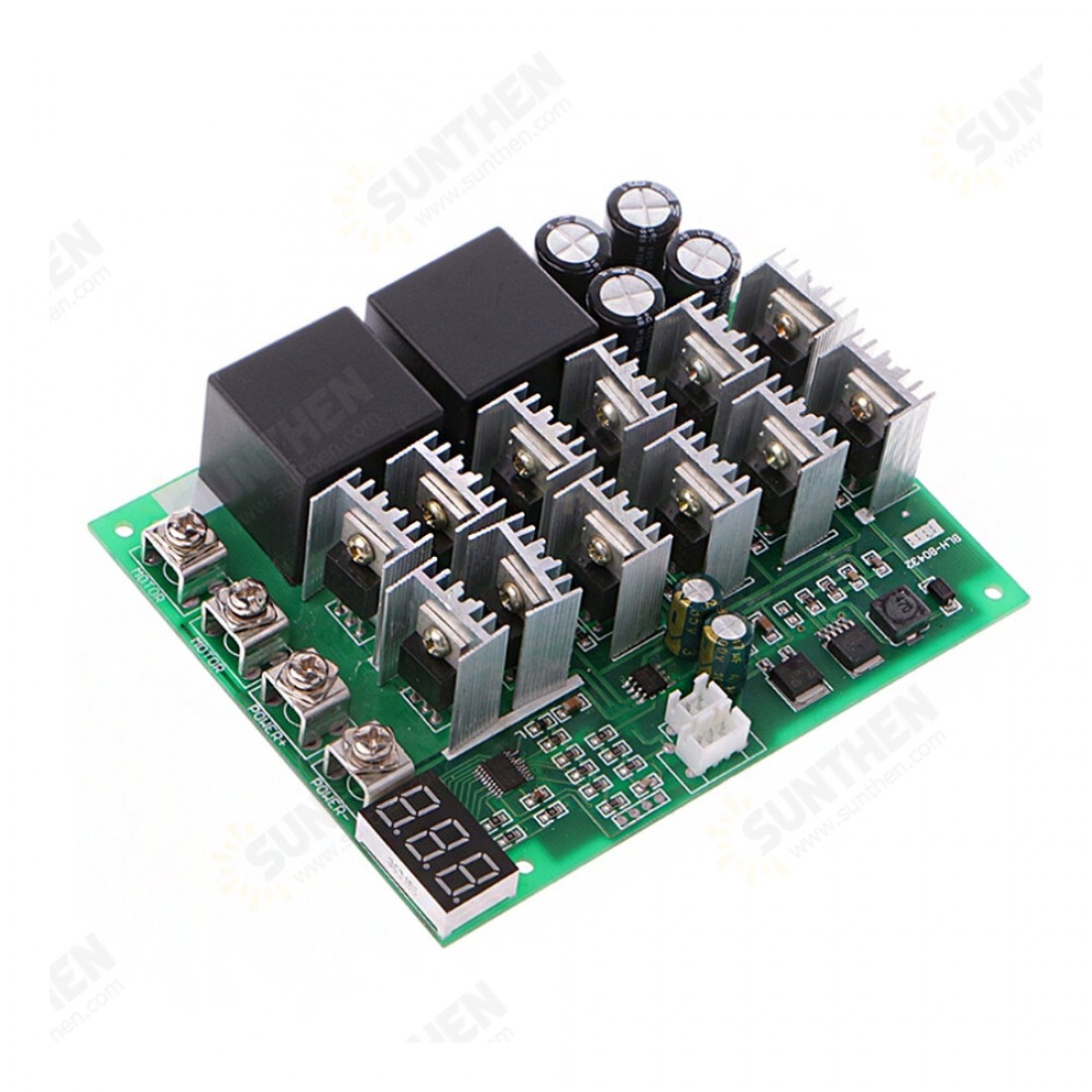 DC 10-55V 12V 24V 36V 48V 55V 100A Motor Speed Controller PWM HHO RC ...