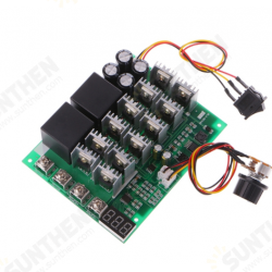 DC 10-55V 12V 24V 36V 48V 55V 100A Motor Speed Controller PWM HHO RC Reverse Control Switch with LED Display DC 10-55V 12V 24V 36V 48V 55V 100A Motor Speed Controller PWM HHO RC Reverse Control Switch with LED Display