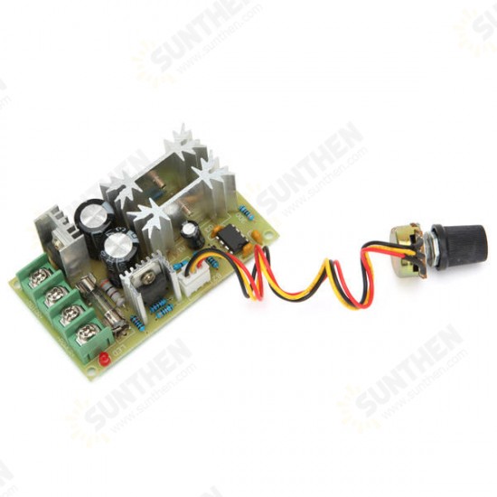 DC 10-60V 20A 1200W PWM Motor Speed Control Module DC 10-60V 20A 1200W PWM Motor Speed Control Module