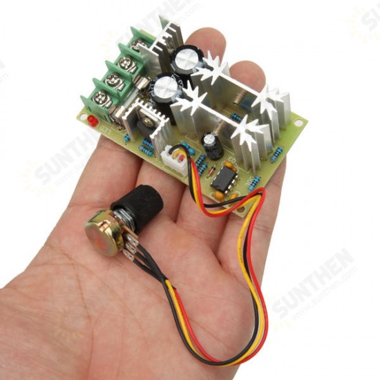 DC 10-60V 20A 1200W PWM Motor Speed Control Module DC 10-60V 20A 1200W PWM Motor Speed Control Module