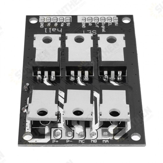 DC 12V-36V 15A 500W Brushless Motor Controller Hall BLDC Driver Board Support Hall Motor