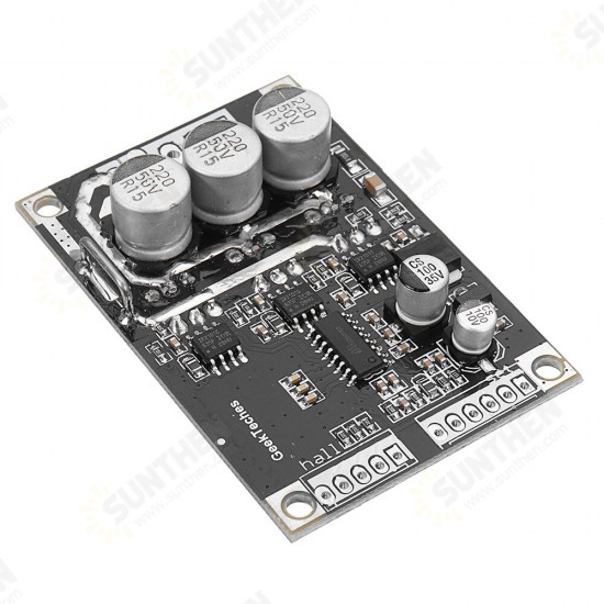 DC 12V-36V 15A 500W Brushless Motor Controller Hall BLDC Driver Board Support Hall Motor