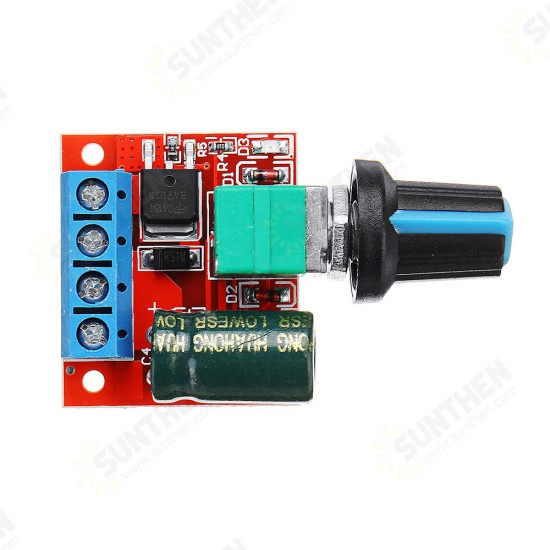 DC 5V To DC 35V 5A 90W Mini DC Motor PWM Speed Controller Module Speed Regulator Adjustable Light Mo