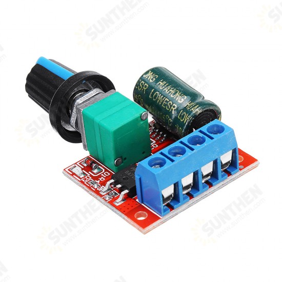 DC 5V To DC 35V 5A 90W Mini DC Motor PWM Speed Controller Module Speed Regulator Adjustable Light Mo