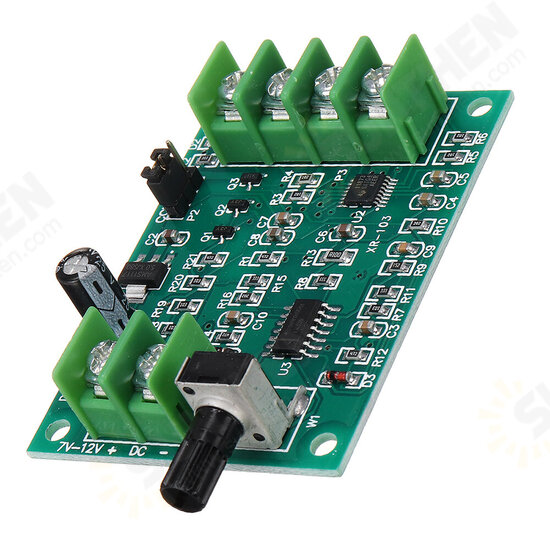 DC 7V-12V Brushless Motor Drive Board Speed Control Board Motor Controller Module