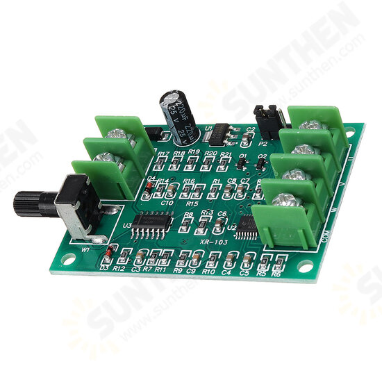 DC 7V-12V Brushless Motor Drive Board Speed Control Board Motor Controller Module