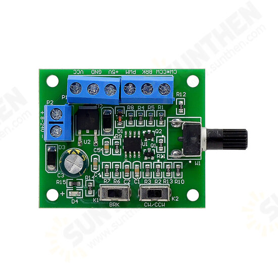 DC 8-24V Brushless DC Motor Speed Controller with Drive PWM Speed Control Board