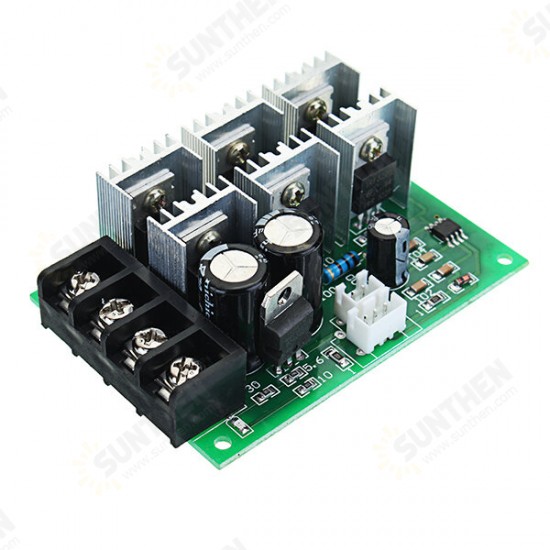 DC 9-55V 40A 2000W PWM DC Motor Pump Speed Regulator High Power Speed Controller 9V 12V 24V 36V 48V