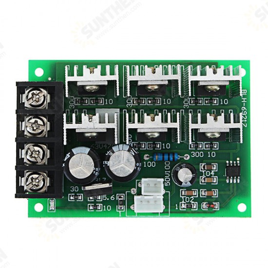 DC 9-55V 40A 2000W PWM DC Motor Pump Speed Regulator High Power Speed Controller 9V 12V 24V 36V 48V