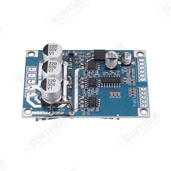 DC DC 12v-36v 500w Brushless Motor Drive Controller Board with Hall Motor Balance Car Drive