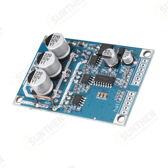 DC DC 12v-36v 500w Brushless Motor Drive Controller Board with Hall Motor Balance Car Drive