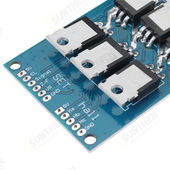 DC DC 12v-36v 500w Brushless Motor Drive Controller Board with Hall Motor Balance Car Drive