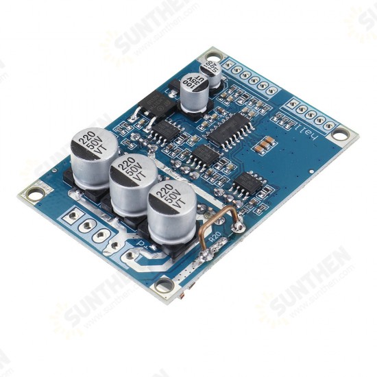 DC DC 12v-36v 500w Brushless Motor Drive Controller Board with Hall Motor Balance Car Drive