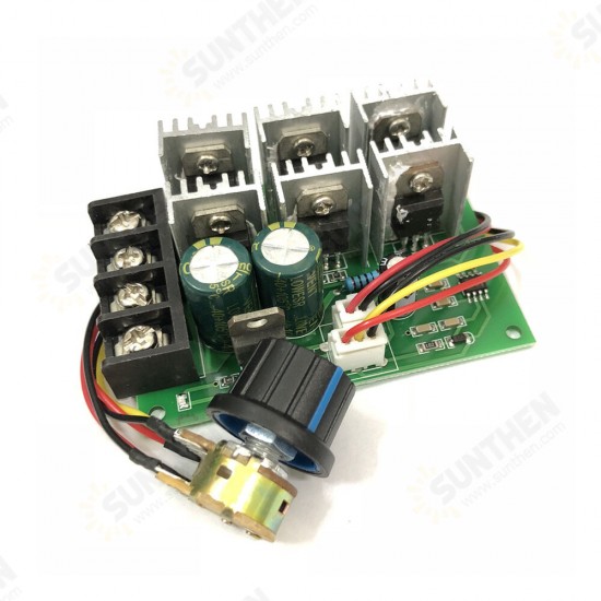 PWM DC Motor Governor 12V24V36V48V High Power 40A DC Brush Motor Controller