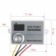 ZFX-P1007 Digital Display Stepless Speed Controller High-power Speed Control Switch Dimming Speed and Voltage Regulation AC 220V