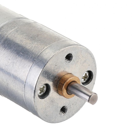12V GM25-310 30/70/100/500rpm DC Encoder Gear Motor Metal Speed Reduction Motor with Cable