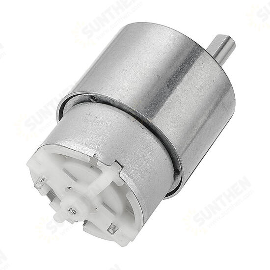 DC 12V Gear Motor 33/100/190RPM 37MM 500 Geared Motor