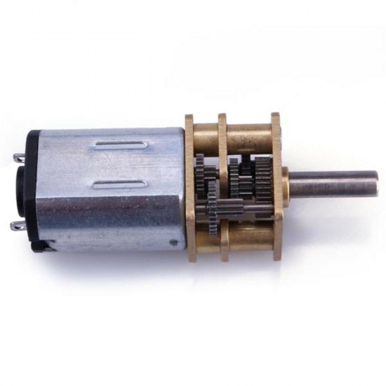 N20 DC Gear Motor Miniature High Torque Electric Gear Boxes Motor With Permanent Magnets
