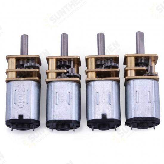 N20 DC Gear Motor Miniature High Torque Electric Gear Boxes Motor With Permanent Magnets