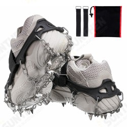 19 Spiked Ice Claw Crampons Grip Mountaineering Skis Walking Snow Hiking Shoes Accessories 19 Spiked Ice Claw Crampons Grip Mountaineering Skis Walking Snow Hiking Shoes Accessories