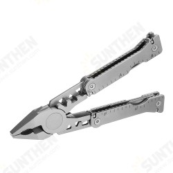 11 in 1 Pocket Multifunctional Tools Plier Wire Cutter Bottle Opener Outdoor Survival Hiking Camping Tool Stainless Steel 11 in 1 Pocket Multifunctional Tools Plier Wire Cutter Bottle Opener Outdoor Survival Hiking Camping Tool Stainless Steel